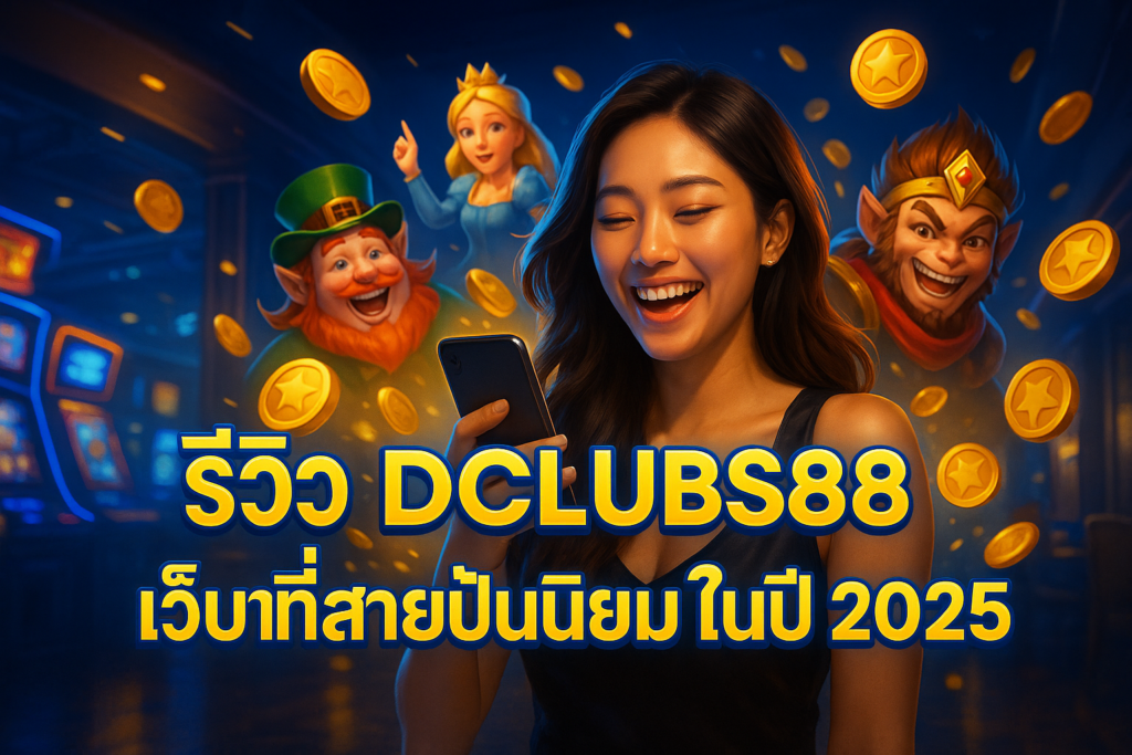 รีวิว DCLUBS88 เว็บที่สายปั่นนิยมในปี 2025